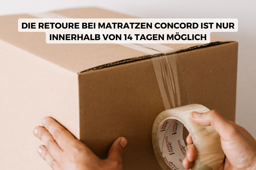 Matratzen Concord Matratze Retoure im Paket